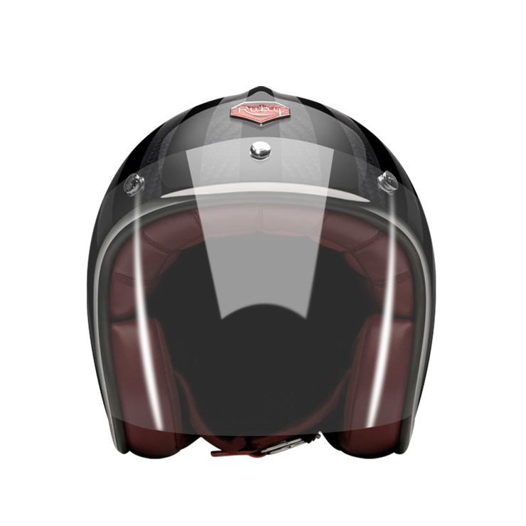 Open_Face_Ginza_helmet_front_Transparent