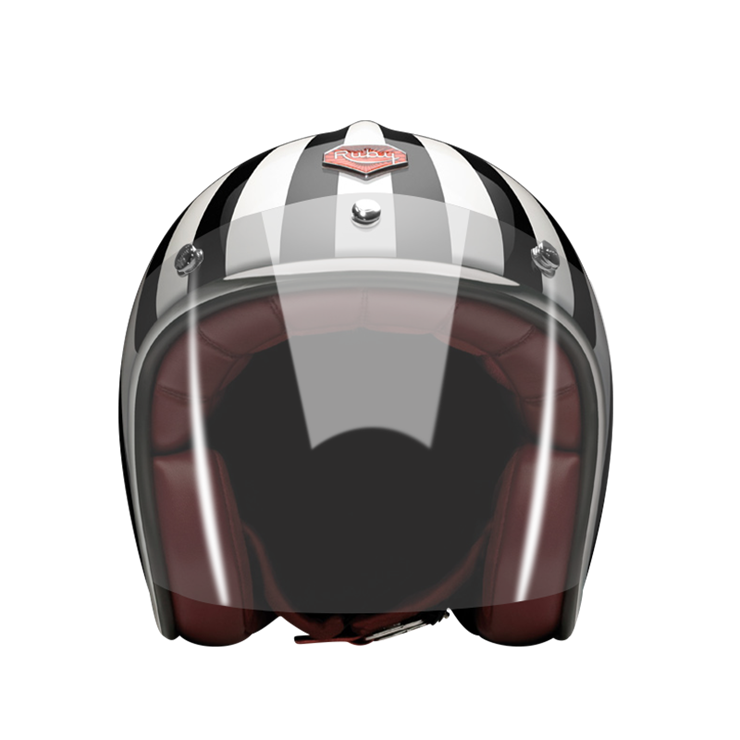 Open_Face_Shinjuku_helmet_front_Transparent