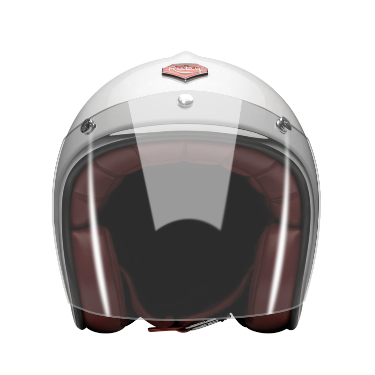 Clear store helmet visor