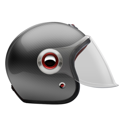 Jet Glace Noire-helmet-side-clear smoke