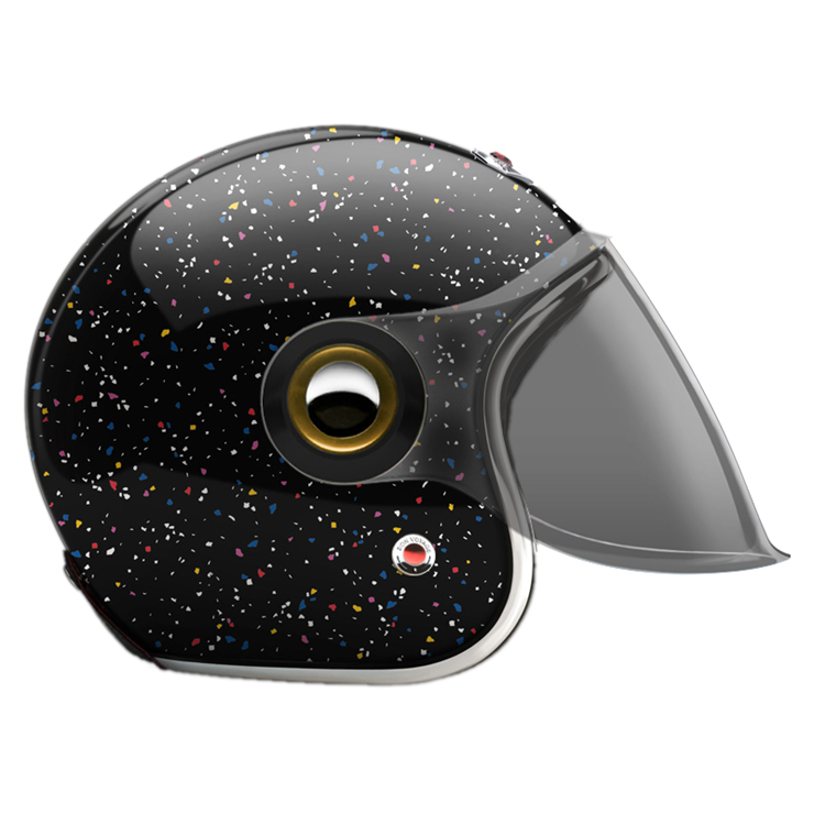 Jet Cosmos Black-helmet-side-Light smoke