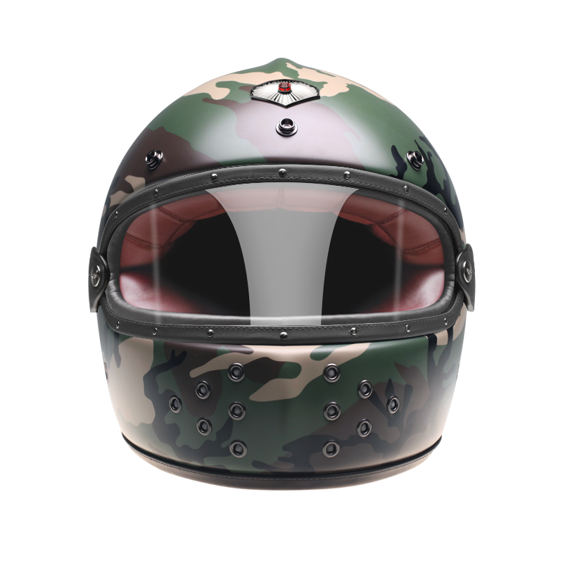 Full_Face Camouflage_Green_Visor_Clear_