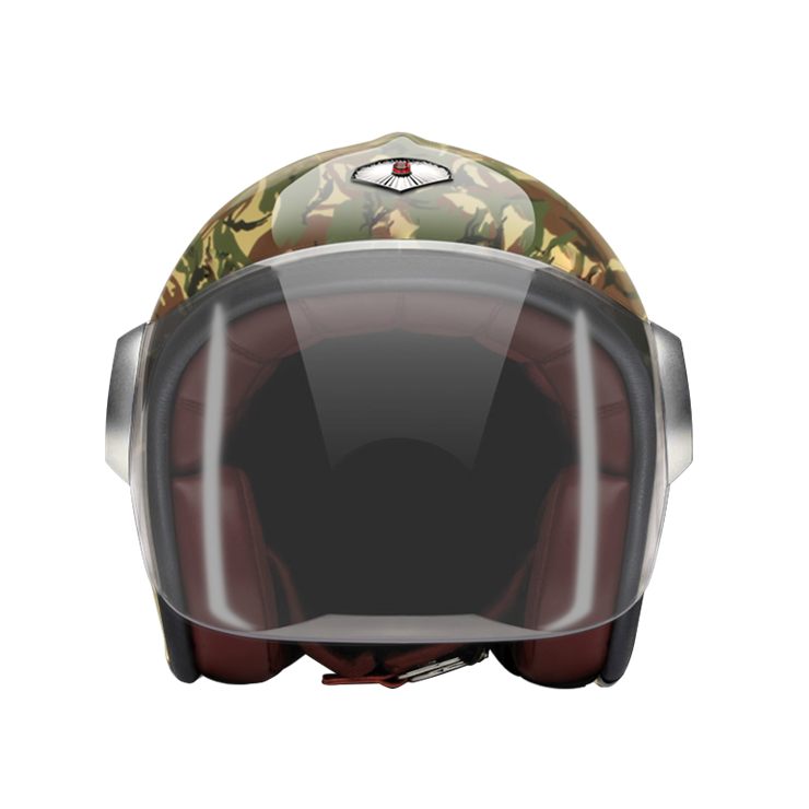 Jet Camouflage Thai-helmet-front-Light smoke