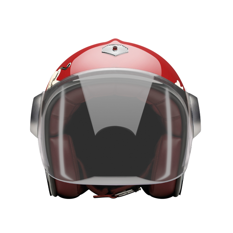 Jet Ruelles de Paris-helmet-front-Light smoke