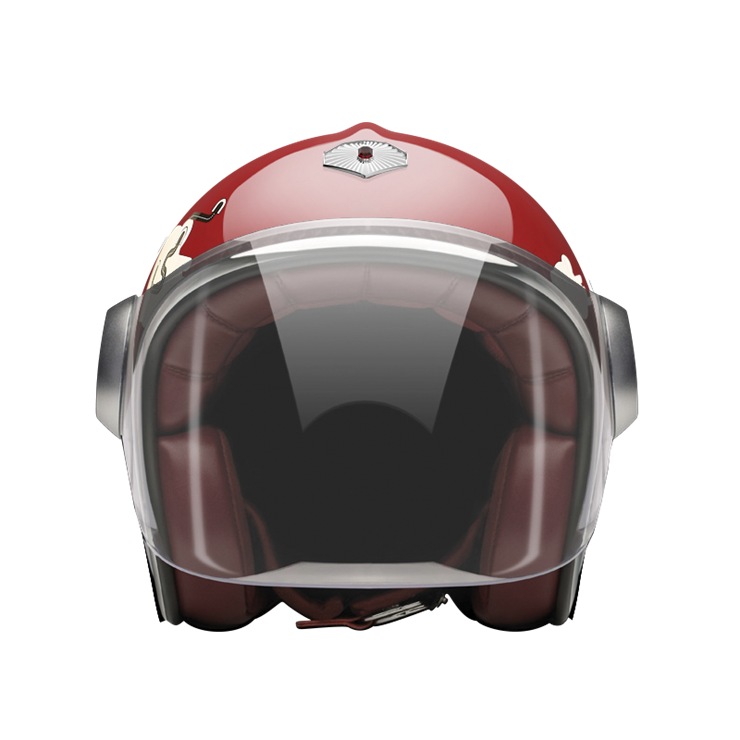 Jet Ruelles de Paris-helmet-front-clear smoke